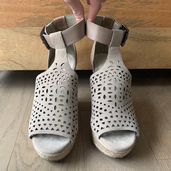 Beige Rope Wedges - Picture 3 of 11